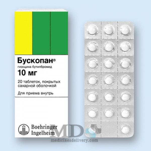 Buscopan tabl 10 mg #20