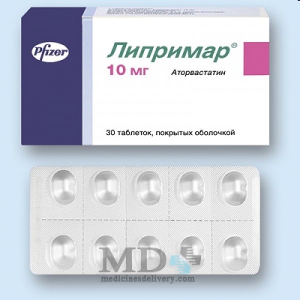 Liprimar pills 10mg #30