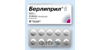 Berlipril tablets 5mg #30