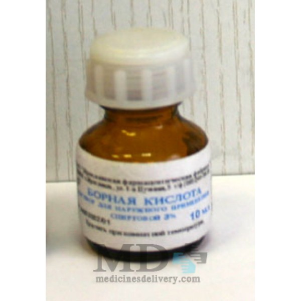 Boric acid solution 3% 20ml