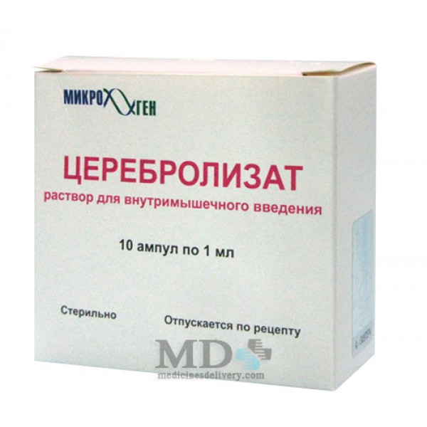 Cerebrolysat solution for inj 1ml #10