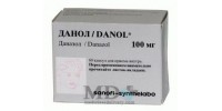 Danazol (Danol) 100mg #60