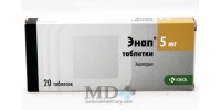 Enap tablets 5mg #20