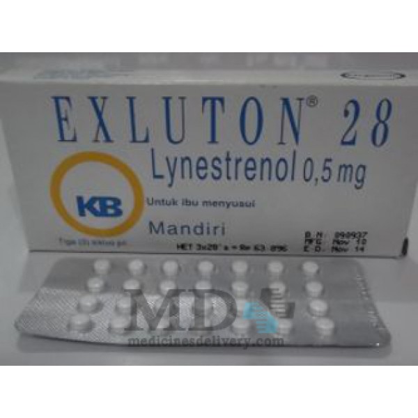 Exluton tablets 500mkg #28