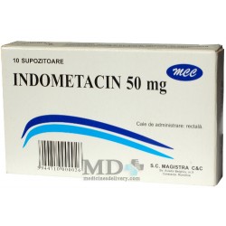 Indometacin sup 50mg #6
