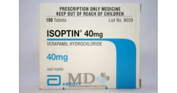 isoptin 40 mg 30 film tablet