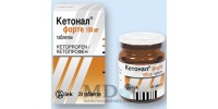 Ketonal forte tablets 100mg #20