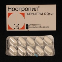 Nootropil tabl 1200 mg #20