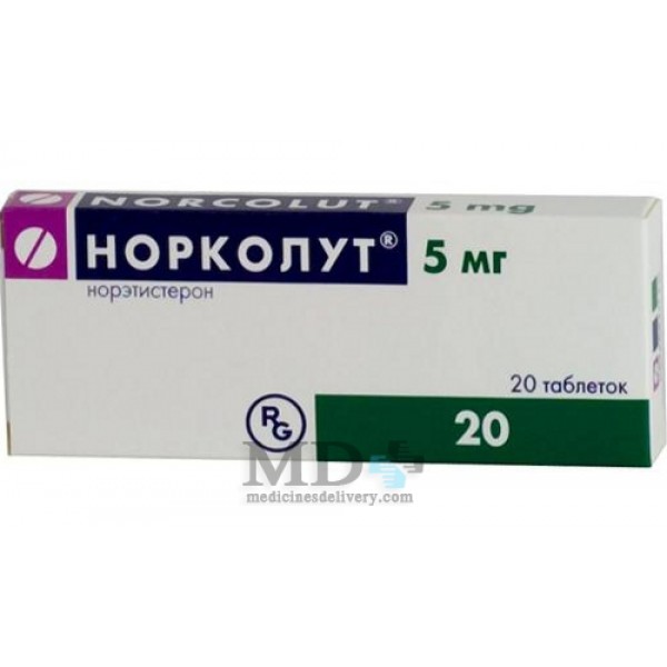 Norkolut tablets 5mg #20