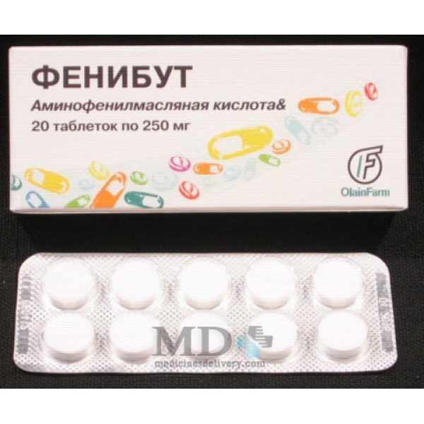Phenibut tablets 250mg #20