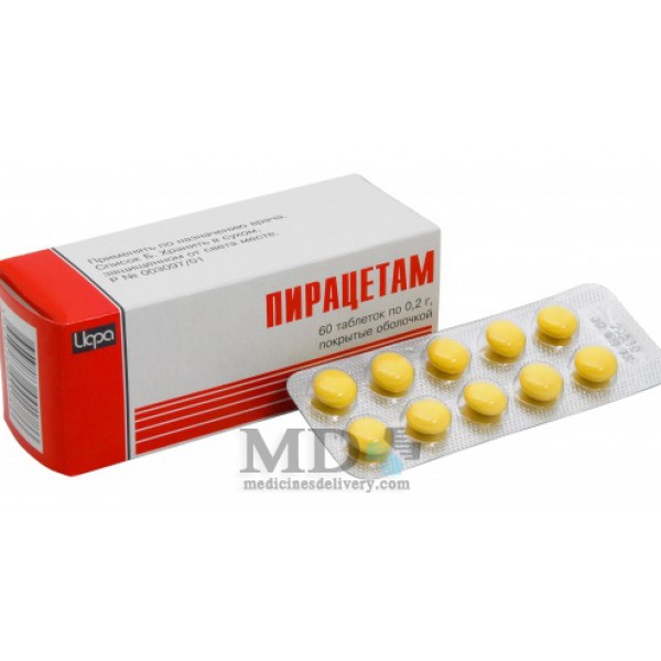 Pyracetam tablets 200mg #60