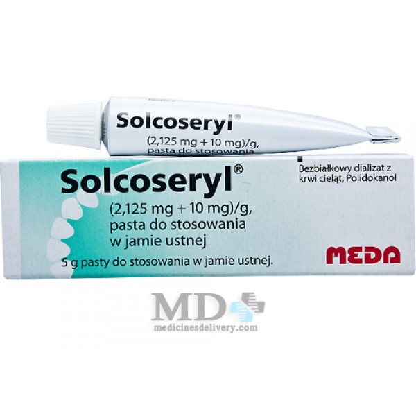 Solcoseryl adhesive paste 5gr