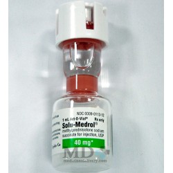 Solu-Medrol (for injection) 40mg/1ml