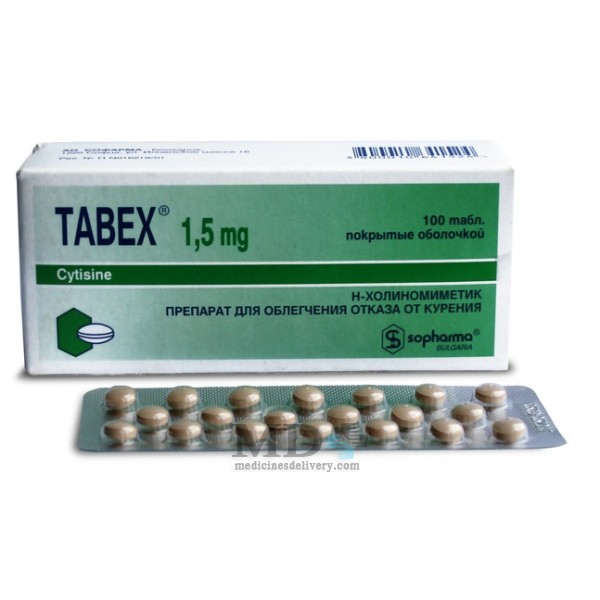 Tabex tablets 1,5mg #100