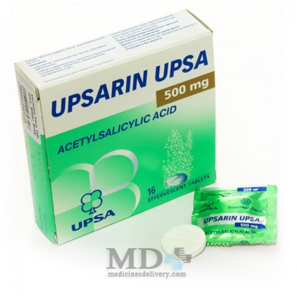 Upsarin UPSA effervescent tablets 500 mg #16